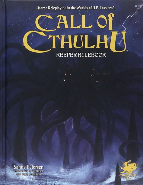 Lovecraft (<b>Call of Cthulhu</b> Roleplaying) By Sandy Petersen, Lynn Willis, Paul Fricker [EBOOK EPUB KINDLE <b>PDF</b>]. . Call of cthulhu keeper rulebook 7th edition pdf download
